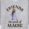 Men's - Disney - Friends Are Made Of Magic Graphic Fleece Sweatshirt - 2 of 4
