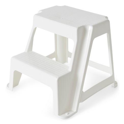 Hard plastic best sale step stool