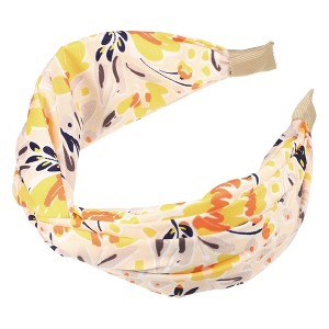 Unique Bargains Women's Fashion Printed Knotted Headwrap 5.91"x2.56" 1 Pc - 1 of 4