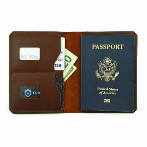 Trayvax Explorer Passport Wallet - Brown - 1 of 1