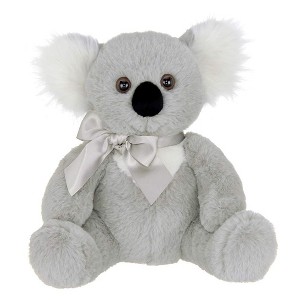 Bearington Kasey Plush Koala Stuffed Animal, 12" tall gray plush toy stuffed animal koala bear - 1 of 4
