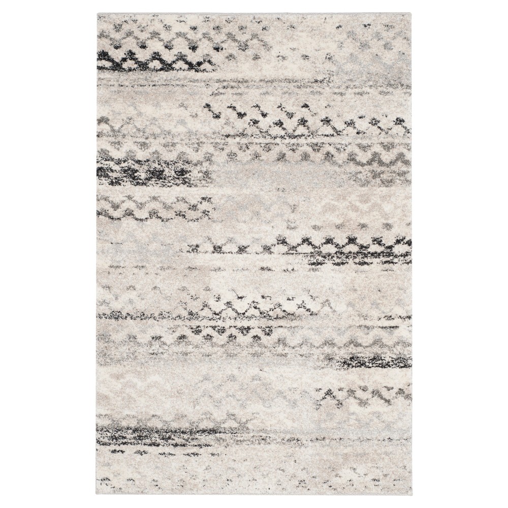 Marea Area Rug - Cream/Gray ( 4'x6' ) - Safavieh