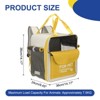 Unique Bargains Pet Portable Travel Backpack Carrier for Small Cats Pet Dog 1 Pc - 2 of 4