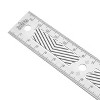 JessEm 07414 Stainless Steel 150mm Precision Ruler – Durable Woodworking Measuring Tool with Patented Flex Grip Tabs and Fade-Resistant Markings for - 3 of 4