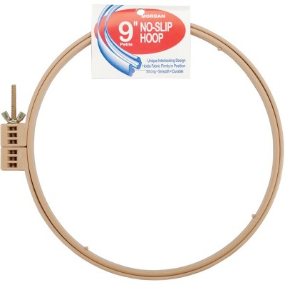 Morgan Plastic No-Slip Quilting Hoop 9"