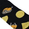 Crazy Socks, Fun Food & Snack Themed Crew Socks for Men, Colorful Assorted Styles - 4 of 4