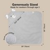 KeaBabies Cuddle Baby Hooded Towel, Organic Baby Bath Towel, Hooded Baby Towels, Baby Beach Towel for Newborn, Kids - 4 of 4