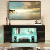 Pinmoco 47'' TV Stand for TVs up to 55", Gaming Entertainment Center with LED Lights - 2 of 4