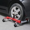 VEVOR Wheel Dolly, Max Capacity 1500Lbs Car Dolly, Car Jack Dolly Lifter with 360° Rotatable Wheels,Vehicle Positioning Ratchet Tire Jack,Silver&Red - 2 of 4