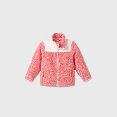 toddler girl fleece jacket with hood