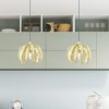 Livex Lighting Acanthus 1 - Light Pendant in  Winter Gold - 3 of 4