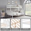 Kumasinova Bunk Bed,Wood Bunk Bed Frame with High Guardrail,Ladder,Twin Size Bed Frame for Kids Teens,No Box Spring Needed - 4 of 4