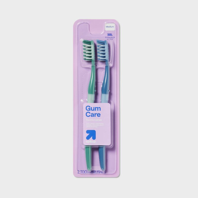 Gum Care Toothbrush Medium - up &#38; up&#8482;, 1 of 4