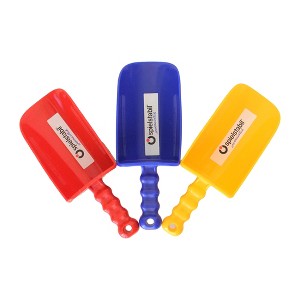 Spielstabil 3 Pack - Large Sand Scoop Beach Toys (1 Red, 1 Yellow, 1 Blue) - Made in Germany - 1 of 4