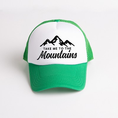 Simply Sage Market Take Me To The Mountains Adult Foam Trucker Hat