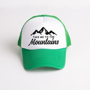Simply Sage Market Take Me To The Mountains Adult Foam Trucker Hat - 1 of 1