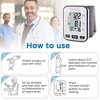 LotFancy Wrist Blood Pressure Monitor, Automatic Digital BP Machine with Case for Home Travel Use - 3 of 4