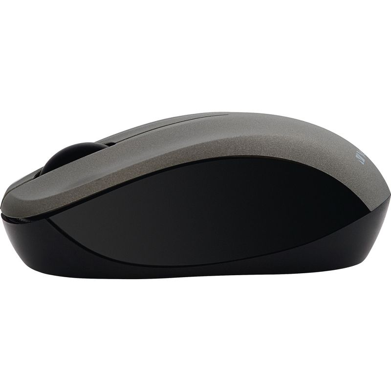 Verbatim Wireless Silent Mouse 2.4GHz with Nano Receiver - Ergonomic, Blue LED, Noiseless and Silent Click for Mac and Windows - Graphite, 3 of 6