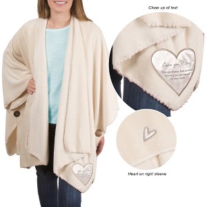 Pavilion Gift Company - Mom - 50" x 30" Royal Plush Comfort Shawl - Sweaters and Shawls - 1 of 4