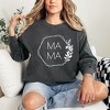 Simply Sage Market Women's  Garment Dyed Graphic Sweatshirt Mama Floral Hexagon - 2 of 4