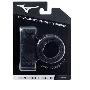 Mizuno Speed Helix Bat Grip Tape (2-Pack) Unisex Size No Size In Color Black (9090) - 1 of 1