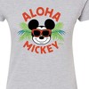 Women's - Disney - Aloha Mickey Fitted Graphic T-Shirt - 2 of 3