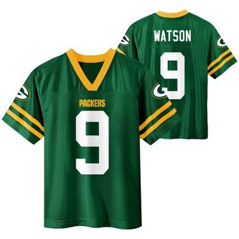 NFL Green Bay Packers Boys' Short Sleeve Watson Jersey