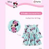 Disney Mickey Mouse & Friends Kids Girls Ruffle Sleeve Dress Long Sleeve A Line Dresses - 3 of 4