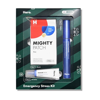 Hero Cosmetics Emergency Stress Gift Set - 3pc