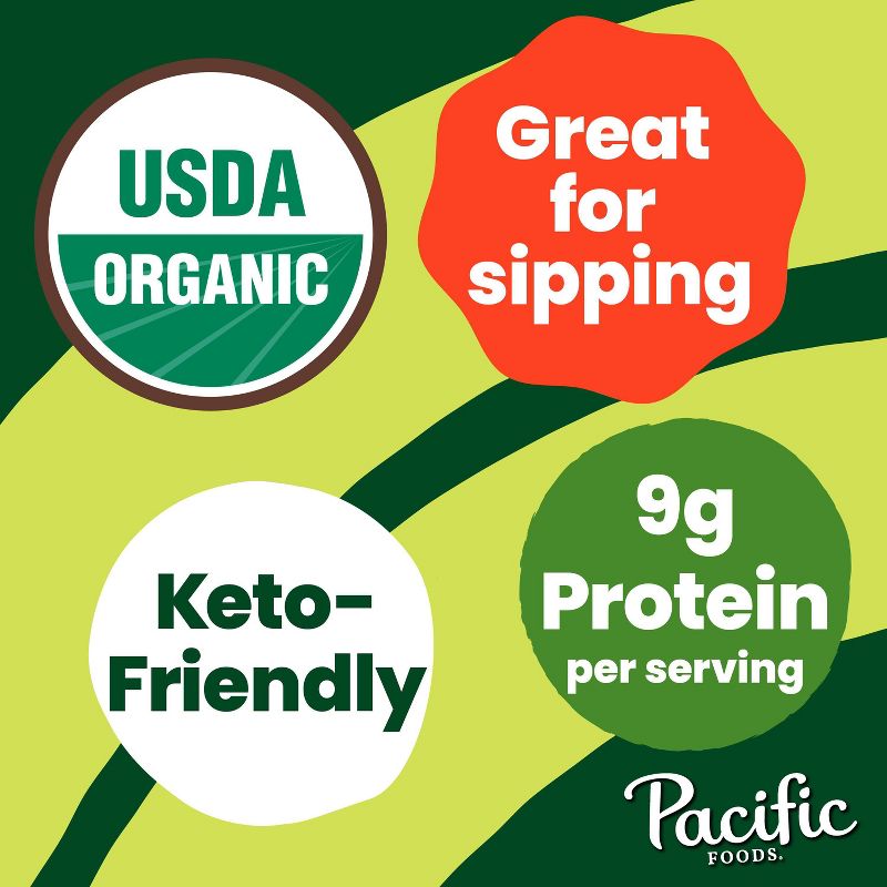 Pacific Foods Organic Gluten Free Unsalted Chicken Bone Broth - 32oz, 5 of 11