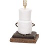 Ganz S'mores Resin Holiday Ornament, Engaged Snowman - 3 of 3