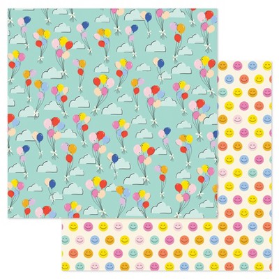 American Crafts Patterned Double-Sided Cardstock 12"X12"