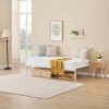 Twin Daybed, Metal Sofa Bed Frame with Steel Slat Support for Living Room, Bedroom and Guest Room - 4 of 4