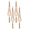 Sorbus 6 Pack Macrame Plant Hanger - for Home Decor, Patio, Garden - 3 of 4