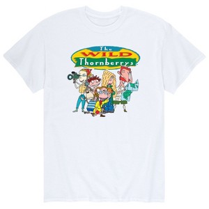 Men's - Nickelodeon - The Wild Thornberrys Characters Short Sleeve Graphic T-Shirt - 1 of 4