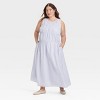 Women's Ruched Maxi A-Line Dress - Universal Thread™ - 3 of 3