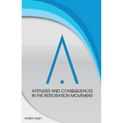 Attitudes and Consequences in the Restoration Movement - by  Homer Hailey (Paperback)