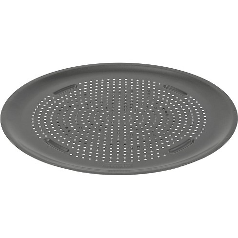 Instant Pot Instant Vortex Official Nonstick Perforated Pizza Pan Gray, 8-Inch