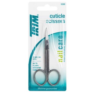 Trim Quality Stainless Steel Cuticle Scissors - 1 of 4