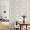 Tempaper & Co.® Quilted Patchwork Removable Peel and Stick Wallpaper, Ash and Stone, 28 sq. ft. - image 2 of 4