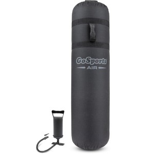 GoSports Inflatable Football Tackling Dummy - Blocking Pad Training Equipment for Football Practice - 4.25 ft Tall - Black - 1 of 4