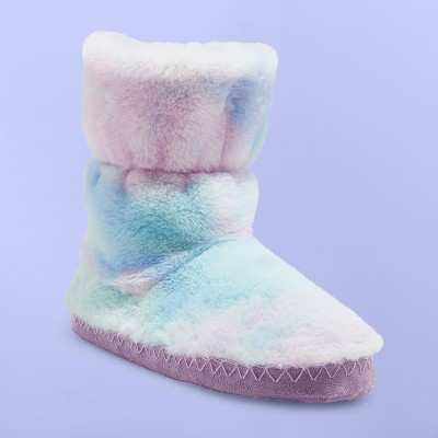 unicorn bootie slippers