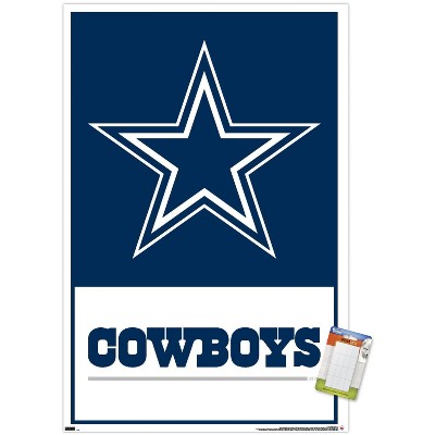 Trends International Nfl Dallas Cowboys - Neon Helmet 23 Unframed Wall  Poster Print White Mounts Bundle 22.375 X 34 : Target