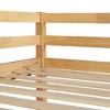 YOOCOZZ Twin Size High Loft Bed with Built-in Desk, Safety Guardrail and Ladder - 4 of 4