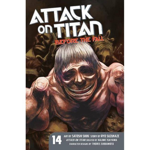 Attack On Titan Before The Fall 14 By Ryo Suzukaze Paperback - 