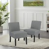 BestMassage Dining Chair Accent Chair with Hardwood Frame and Elegant Design - 2 of 4