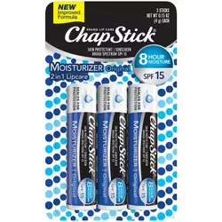 Chapstick Moisturizing Lip Balm - Original with SPF 15 - 3ct/0.45oz