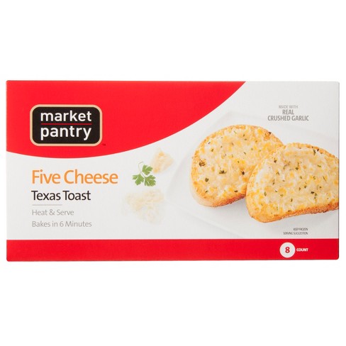 Five Cheese Frozen Texas Toast - 8pk - Market Pantry™ : Target