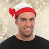 Fun Shack Red and White Adult Bobble Costume Hat | One Size - 3 of 3