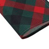 Unique Bargains Christmas Place Mats Linen Red Green Beige White 13"x17.7" 2 Pcs - 4 of 4